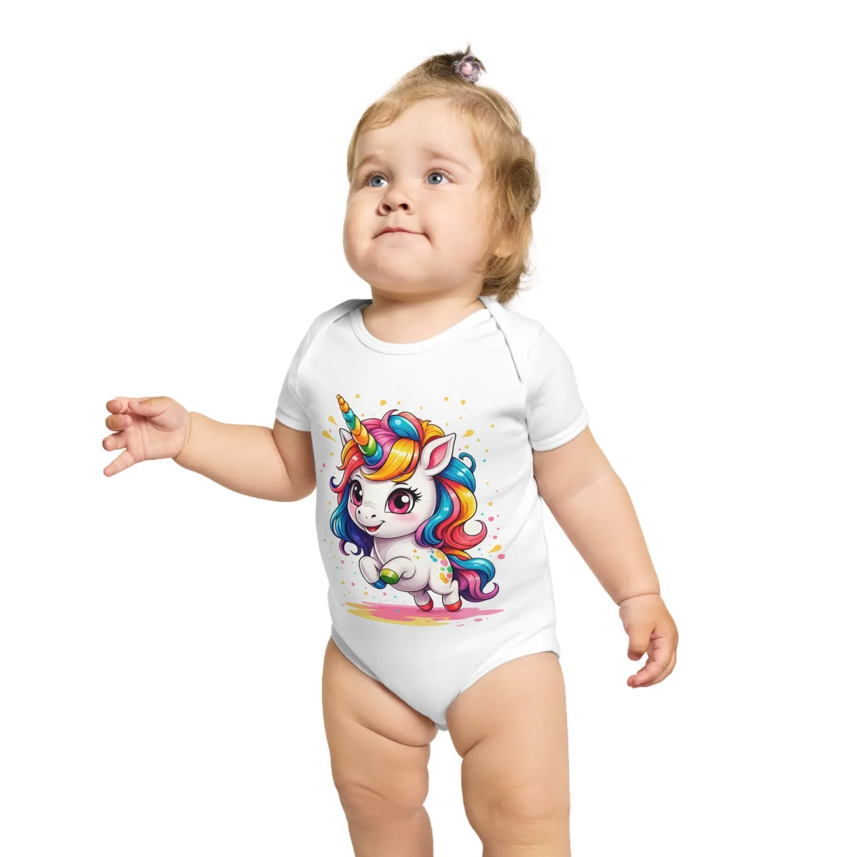 Mameluco para bebé con diseño de unicornio